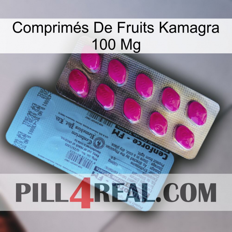 Comprimés De Fruits Kamagra 100 Mg 35